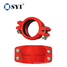 PP Compression Water System Pipe Fittings Saddle Clamp for DI Pipe